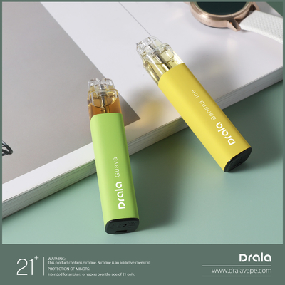 Cotton Coil Electronic Flavored E Cigarette 7ml Dual Flavor Vape Pen 3000 Puffs