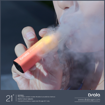 Logo Printing Blue Rapesberry Disposable Nicotine Vapes E Cig Vape Pen 5% Nicotine